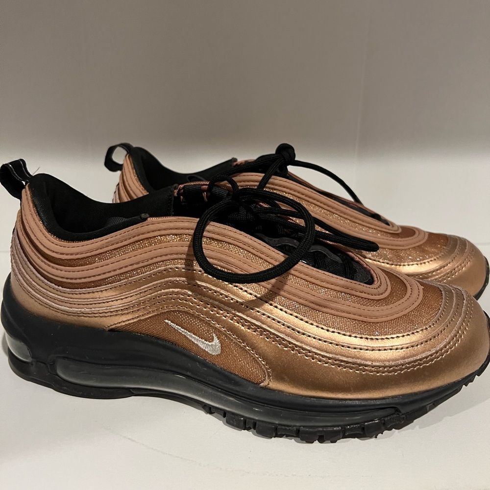 Gold Nike Air